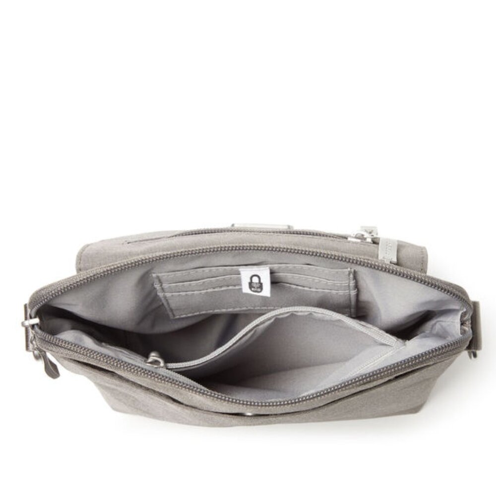 Baggallini Sterling Shimmer Let's Escape Bag/NWT - Picture 4 of 12
